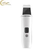 SLATE 스킨 스크러버 워터 필링기 갈바닉 초음파 아쿠아 진동 얼굴 뒤집개 블랙헤드 제거제 피부, [02] WHITE