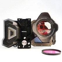 iphone 1212 pro12 pro max1313 pro13 pro max용 0.6x 광각 렌즈가 장착된 divevolk seatouch 4 max 키트, 1개