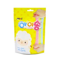 아모스 아이솜 60g 샌드클레이 모래 클레이 연초록, 20개