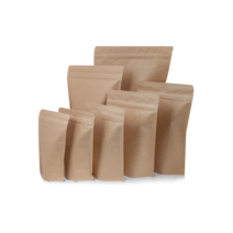 [소프트팩] 크라프트 지퍼스탠드 50g 80g 100g 150g 200g 500g 1kg (100장)