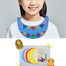 eva스티커 이집트목걸이키트 유아 캠핑놀거리 4인세트 놀이 수업