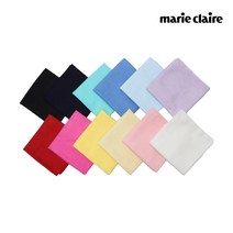마리끌레르 솔리드 가제 빅손수건