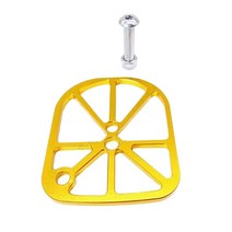 Brompton 자전거 케이블 방패 라인 배플에 대한 진흙 블록없는 접이식 자전거 브레이크 케이블 배플, 하나, 금