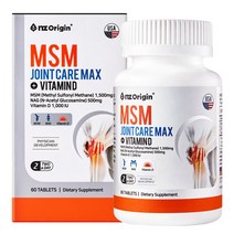MSM 글루코사민 맥스 무릎 관절 연골 뼈 영양제 + 사은품 증정, 60정 x 1박스