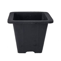 정사각 블루베리화분 중 사각 고무 텃밭 화분, 흑색