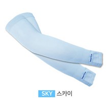 YY 운전자용 UV차단 손등토시 자외선차단 쿨토시, 스카이