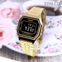 카시오 LA680WGA-1B 카시오시계 CASIO 여성용 디지털 시계