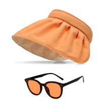 패션 챙넓은 모자 봄 여름 가을 외출용 패션모자 + 선글라스