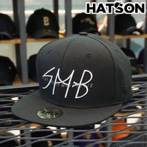 [햇츠온]J0SM209 SMB 브랜드 남자 여자 코디 예쁜 무지 심플 로고 스타일 스냅백 힙합 야구 모자 AD