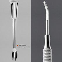 미스터그린 네일케어 듀얼 큐티클 V밀대&내성발톱 큐렛 독일 프리미엄 스테인레스 정식수입, 선택01.MR-2158