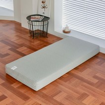 천연라텍스 매트리스 침대 싱글 그레이 10cm