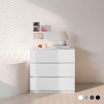 얼라이브즈 모노 서랍장 600cm 3단, 화이트