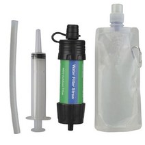 휴대용이온수기 알칼리 이온수기 정수기 야외 야생 생활 긴급 직접 식수 필터링 도구 소독 휴대용 캠핑 워터 필터 빨대, E