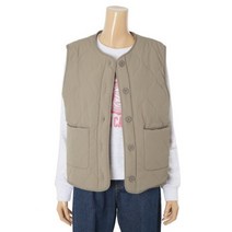 [에이비에프지] 리버시블 노카라 패딩베스트 AMW4U32