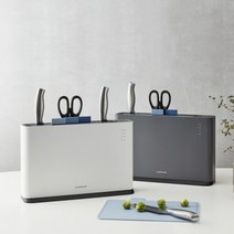락앤락 분리세척 칼도마 살균기 2세대 홈쇼핑구성 (본체+도마3종+칼가위3종), 화이트(ENS158_WHT)