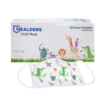 유한킴벌리 힐더스 어린이 덴탈마스크 1박스 36매 (국내산), 단품