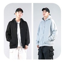 얇은 루즈핏 간절기 후드 집업 모자티 후드집업
