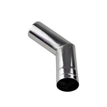 [위너웰] 캠핑용 화목난로 전용 스테인레스 45도 연통 63mm (우드랜더/노매드 M 전용), 단일상품/단일상품