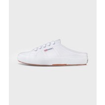 SUPERGA 2402 뮬 글리터 화이트