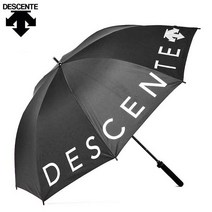 골프우산 데상트 골프 DQBTJX00 엄브렐라 블랙 BK00 DESCENTE 우산 파라솔 일본직배, 블랙(BK00)