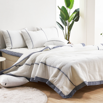 베개커버 시어서커 여름이불 베개세트 q, 솔로몬쿠팡 본상품선택