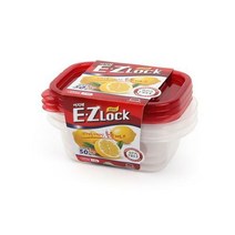 락앤락 [락앤락] 뉴이지락 직사각 270㎖ (3개입) (HLE6204), 선택완료, 단품없음