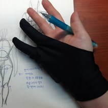 타블렛 장갑 일러스트 그림 작업용 판타블렛 웹툰장갑 S