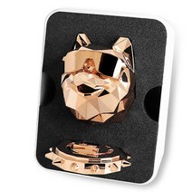 에어디 차량용 방향제 쥐 토끼 도베르만 황소 포메라니안, [포메라니안], 로즈골드, 레몬라벤더향 2개