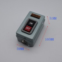 워크인스위치 푸시 버튼 전원 삼상 전원 제어 시작 ac 380v 10a15a30a 3p 1.52.23.7kw tbsn-310 tbsn-315 tbsn-330