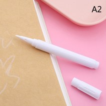 유리창 칠판에 사용되는 흰색 액체 분필 마커 펜 지울 수 있는 칠판 펜 액체 잉크 펜 먼지 없는 분필 5 개, 02 A2