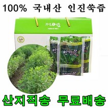 100% 국내산 인진즙 100ml x 30포 진액 엑기스 사철쑥, 1box