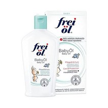 frei öl® 식용 베이비 오일 - 100% 천연 성분 무향 상처 방지 조산사 권장 비건(140ml)