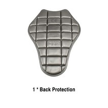 오토바이 에어백 조끼 반사 안전 모토크로스 보호 복 재킷, XXL, Back Protection