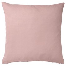 이케아 마이브레켄 쿠션커버 라이트핑크 50x50cm 폴리에스테르