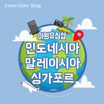 아원샵 동남아시아 해외 여행 유심 말레이시아 유심 싱가포르 유심 인도네시아 유심, B-조이텔 5일 4G LTE 매일 2GB