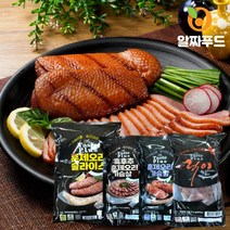 알짜푸드 훈제 오리 훈연 슬라이스 가슴살 오리고기 200g 400g, 1. 훈제오리 슬라이스 400g