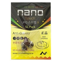 나노피싱 UFO 스위벨 X SL 반중력 민물채비, 0.3g~0.6g 4종 각1개씩