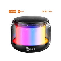 LenovoLecoo DS106Pro 블루투스 휴대용 스피커 서브 우퍼 360 도 서라운드 음질 태블릿 PC 휴대 스마트폰 TV 용, [01] DS106 Pro Black