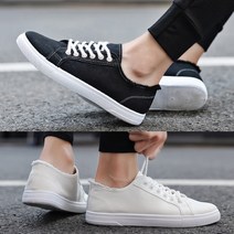 남자 빈티지 봄 운동화 캔버스 슬립온 심플 베이직 신발 캠퍼스화 대학생 단화 남성스니커즈