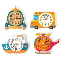 48. 민화샵 팬시우드 운송수단시계(무브+바늘), 04.배