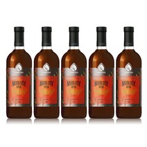 포모나 믹솔로지 스모키얼그레이시럽 1000ml 시럽, 5개