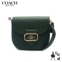 코치 가방 Coach 코치 아울렛 숄더백 뱀 무늬 스트랩 CE566 IMV1Y 안장 가방 그린 멀티 내일락 엑셀 월드 생일 선물 선물에도 레이디스 숄더백 시그니처 가방