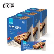 대상웰라이프 마이밀 뉴프로틴바 21 g x 12개입 3ea MI