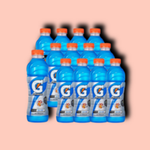 게토레이 블루볼트 스포츠 이온음료 600ml 12개, 600mlx12개
