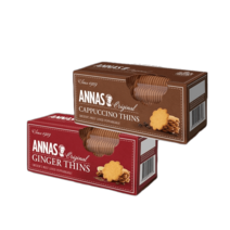 로투스 안나비스킷 150g 2+2개 (진저/카푸치노), 카푸치노2+진저2