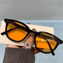 올앤굿 오버사이즈 공용 패션 컬러렌즈 틴트 선글라스