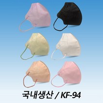 라임비 KF94마스크 새부리형 AD마스크 식약처 국산 대형 황사마스크 비말차단 60매, 라이트핑크 60매