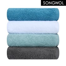 송월타월 항균 코마 40수 200g 수건, 10장, 랜덤(품절컬러제외)