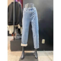 잠뱅이 W몰 잠뱅이 여성 바이오스톤 솔트 워싱 양모데님 릴렉스스트레이트핏 청바지 AM4DRS774