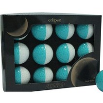 니트로 이클립스 12팩 골프공, 12 count, TealWhite